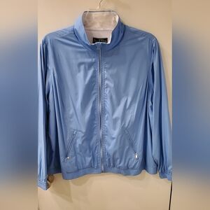 Ralph Lauren Active 2X Plus Light Blue Bomber Jacket